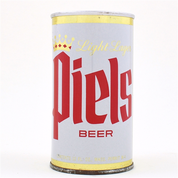 Piels Light Lager Beer ZIP Top GOLD TRIM MINTY