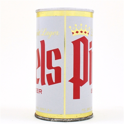 Piels Light Lager Beer ZIP Top GOLD TRIM MINTY