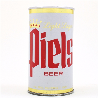 Piels Light Lager Beer ZIP Top GOLD TRIM MINTY
