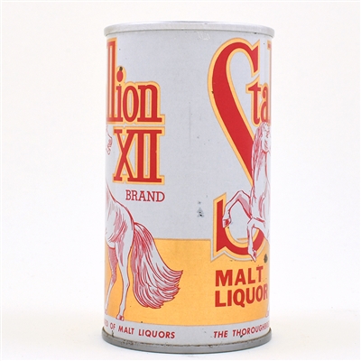 Stallion XII Malt Liquor Pull Tab METALLIC 126-3