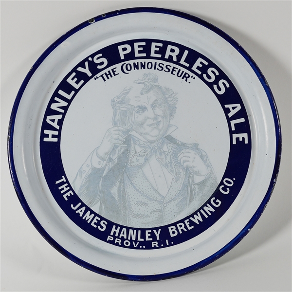 Hanley Peerless Ale Connoisseur Pre-prohibition Porcelain Tray OUTSTANDING
