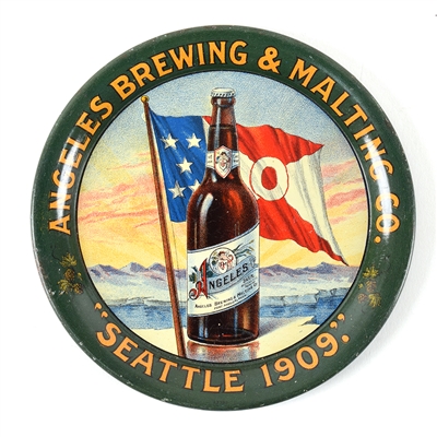 Angeles Brewing and Malting Pre-Prohibition Tip Tray