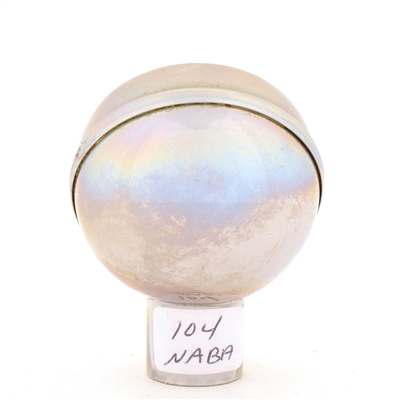 Old Tavern Lager Beer 1940s Enameled Chrome Ball Tap Knob