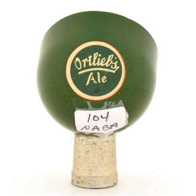 Ortliebs Ale 1940s 2-Sided Tap Knob