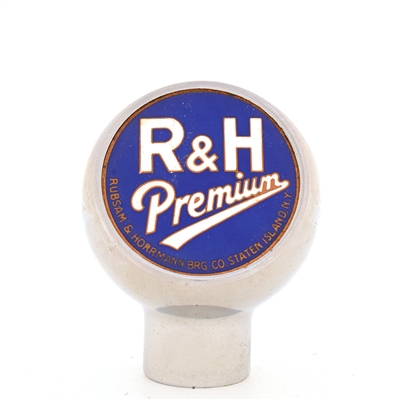 R and H Premium 1940s Enameled Ball Tap Knob