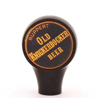 Ruppert Old Knickerbocker Beer 1940s Tap Knob