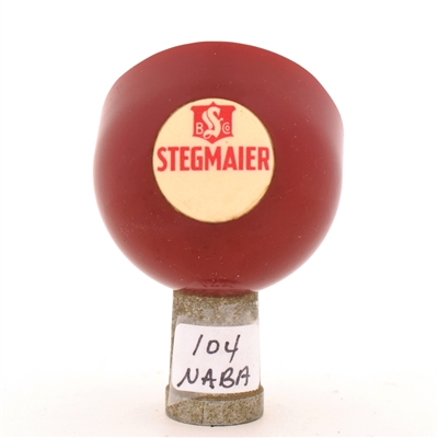 Stegmaier Beer 2-Sided 1940s Tap Knob