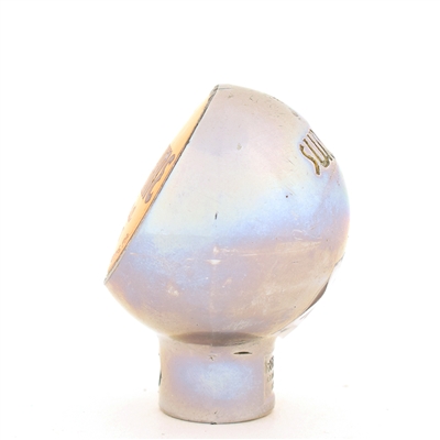 Sunshine Extra Light 1940s 2-Sided Chrome Ball Tap Knob