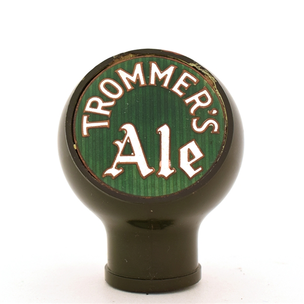Trommers Ale 1930s Ball Tap Knob
