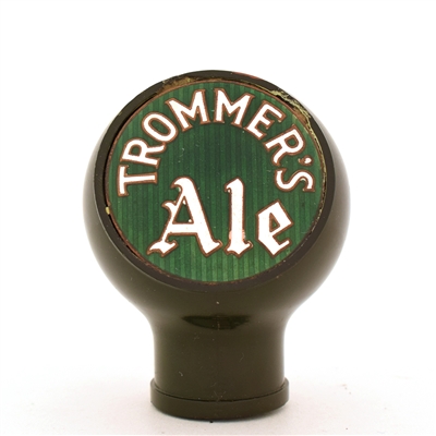 Trommers Ale 1930s Ball Tap Knob
