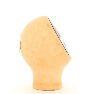 Trommers White Label 1940s Enameled Ball Tap Knob WHITE