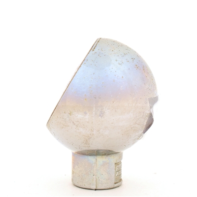 Twiggs Birch Beer 1940s Enameled Chrome Soda Ball Tap Knob