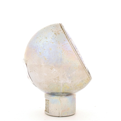 Twiggs Birch Beer 1940s Enameled Chrome Soda Ball Tap Knob