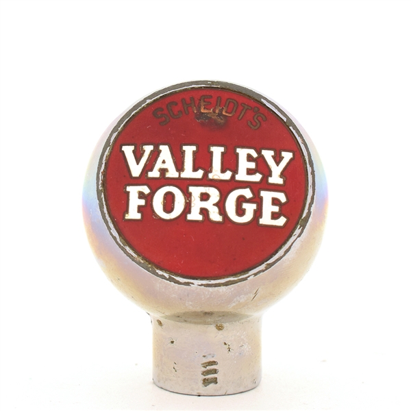 Valley Forge 1940s Enameled Chrome Ball Tap Knob