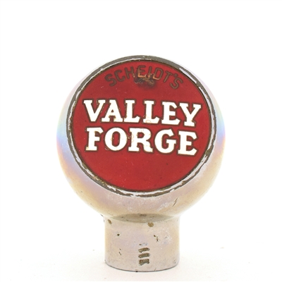 Valley Forge 1940s Enameled Chrome Ball Tap Knob