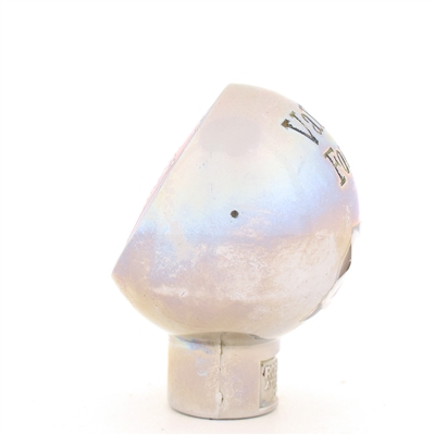 Valley Forge Beer 1950s 2-Sided Enameled Chrome Ball Tap Knob
