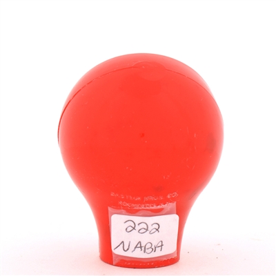 Webbers Old Lager Beer 1950s Ball Tap Knob RED