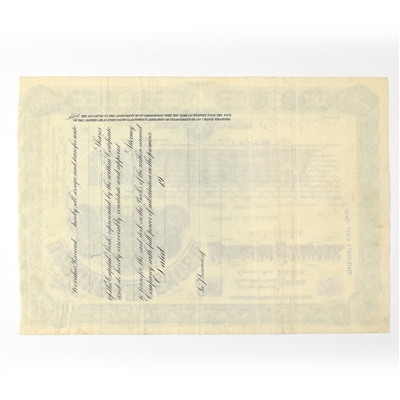 Bergner and Engel Brewing Common Stock Certificate 48 SHARES 1916