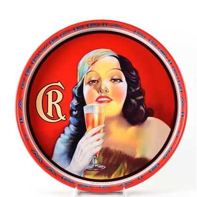 Cerveceria Regional CR 1950s Venezuelan Serving Tray