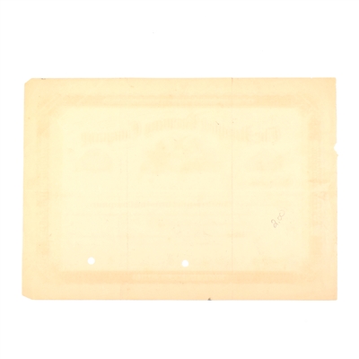 Prospect Brewing Co Proof Stock Certificate UNDATED