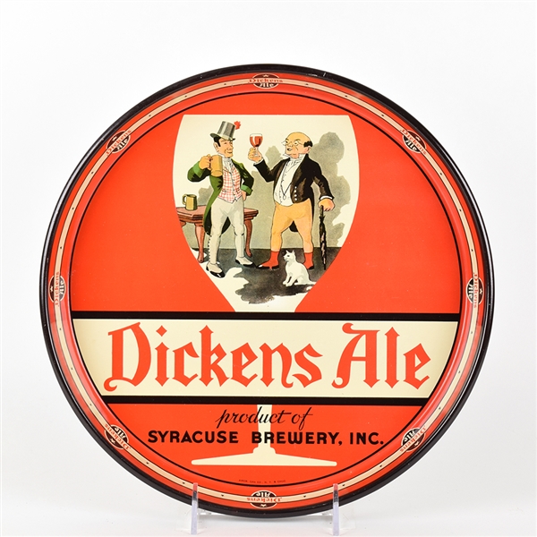 Dickens Ale 1940s Serving Tray