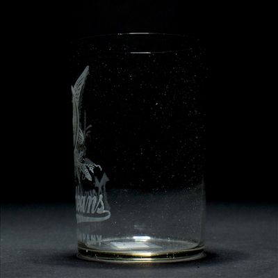 New Orleans Brewing Co Pre-Prohibition Etched Glass