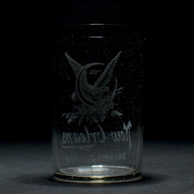 New Orleans Brewing Co Pre-Prohibition Etched Glass