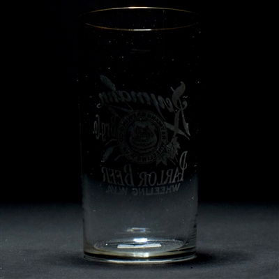 Reymann Parlor Beer Pre-Prohibition Etched Glass