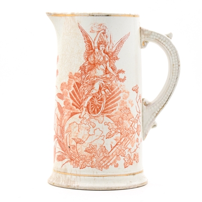 Indianapolis Brewing Pre-Prohibition Ceramic Pitcher PROGRESS
