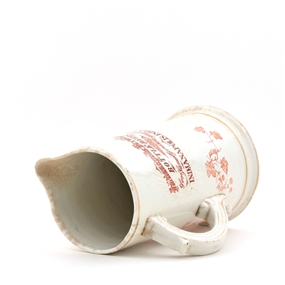 Indianapolis Brewing Pre-Prohibition Ceramic Pitcher PROGRESS