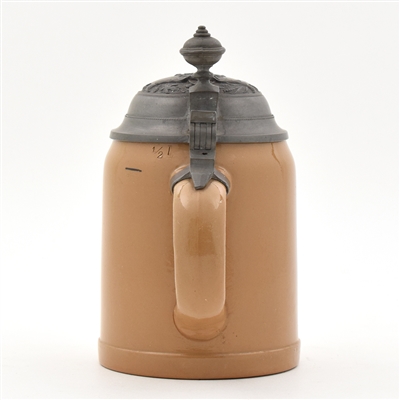 Jung and Borchert Brewing Pre-Pro Lidded Ceramic Stein MILWAUKEE