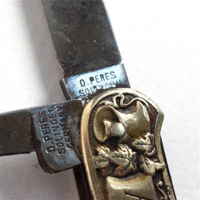 American Brewing Pre-Proh FACTORY SCENE Pocket Knife EXCELLENT