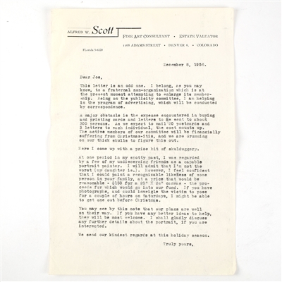 Ceramic Sculptures of Joseph Coors Jr 1st State Proofs 1956-57 With Artist Correspondence