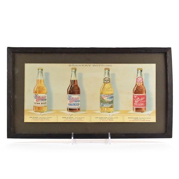 Eichler Beers Pre-Prohibition Paper Sign or Ad