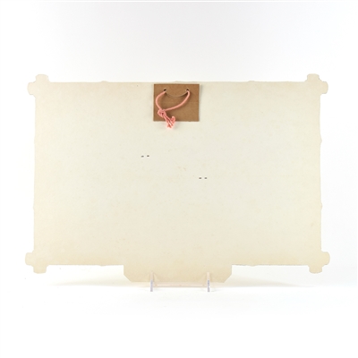 Silver Cream Beer Die Cut Cardboard Fish Signs Set of 4 NOS In Original Packaging