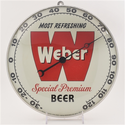 Weber Special Premium Beer 1950s Pam Thermometer