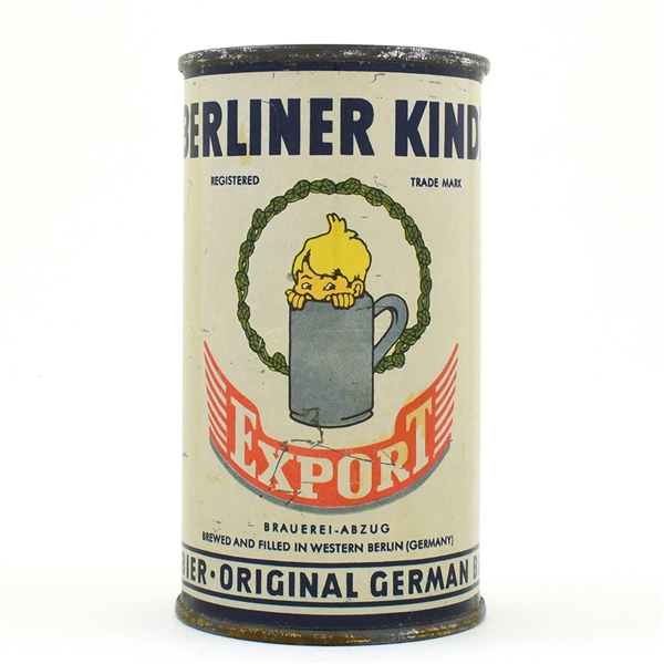 Berliner Kindl German Flat Top