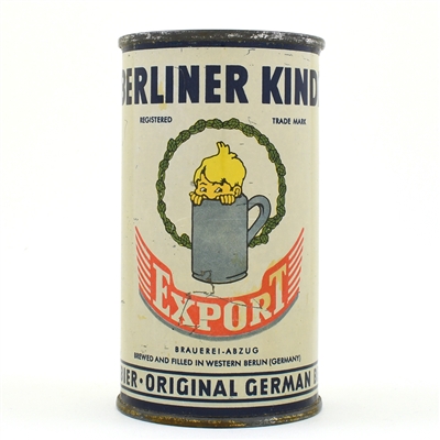 Berliner Kindl German Flat Top