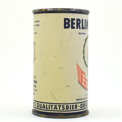 Berliner Kindl German Flat Top