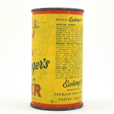 Esslingers Beer Instructional Flat Top 60-17 OI L243