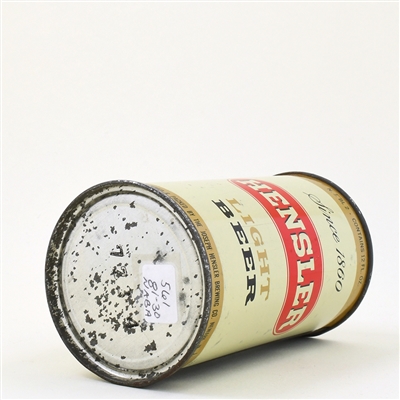 Hensler Light Beer Flat Top 81-30