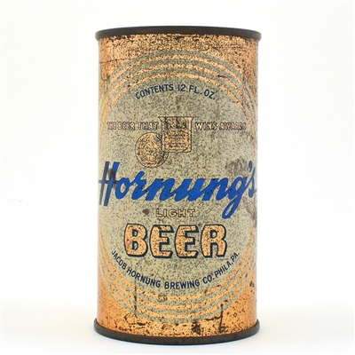 Hornungs Beer Instructional Flat Top 83-34 OI L419