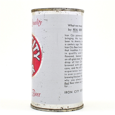 Iron City Beer Flat Top OVER A CENTURY L85-38