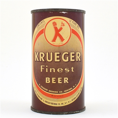 Krueger Finest Beer Flat Top IRTP 90-12