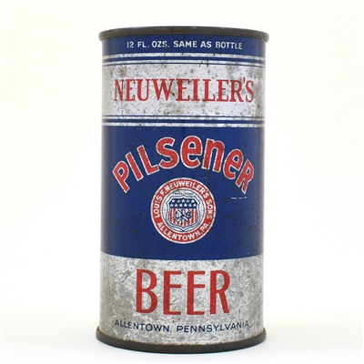 Neuweilers Pilsener Beer Instructional Flat Top NON-IRTP 102-38 OI L570