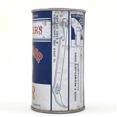 Neuweilers Pilsener Beer Long Opener Flat Top NO QUOTES 102-36 OI L564