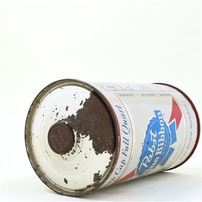 Pabst Blue Ribbon Quart Snap Cap NEWARK 217-2