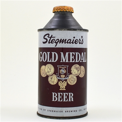 Stegmaier Gold Medal Beer Cone Top 165-31 CLEAN