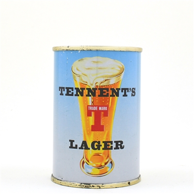 Tennents Lager 9-2/3 Oz Scottish Flat Top GORGEOUS