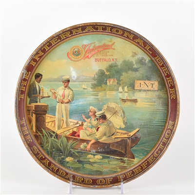International Beer Ale Porter Pre-Prohibition Serving Tray SCARCE